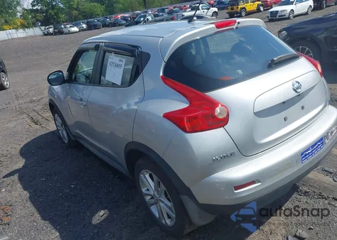 2013 Nissan Juke S из США, поврежденный, VIN JN8AF5MV4DT219574